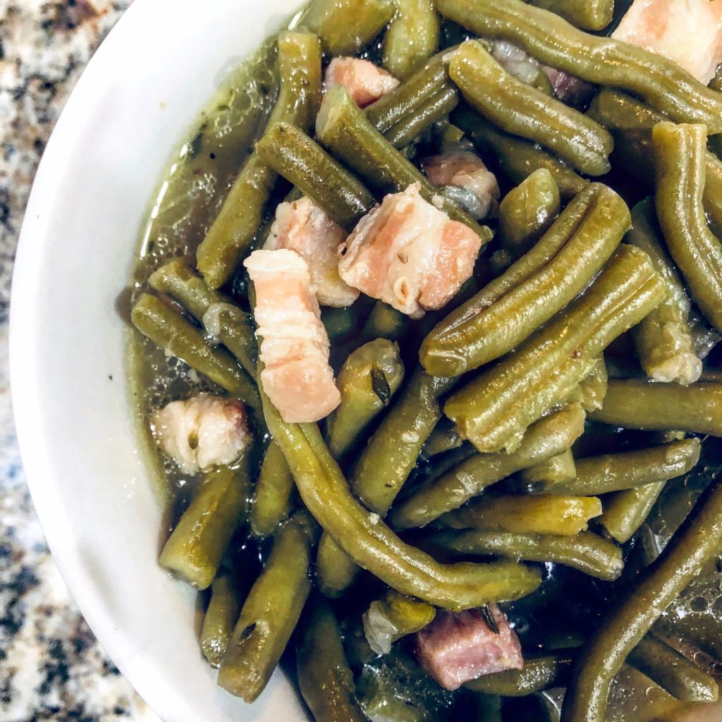 Easy Green Beans with Pork