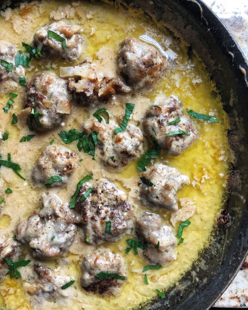 Lovely Swedish Meatballs In Brown Gravy – A Cook Named Rebecca