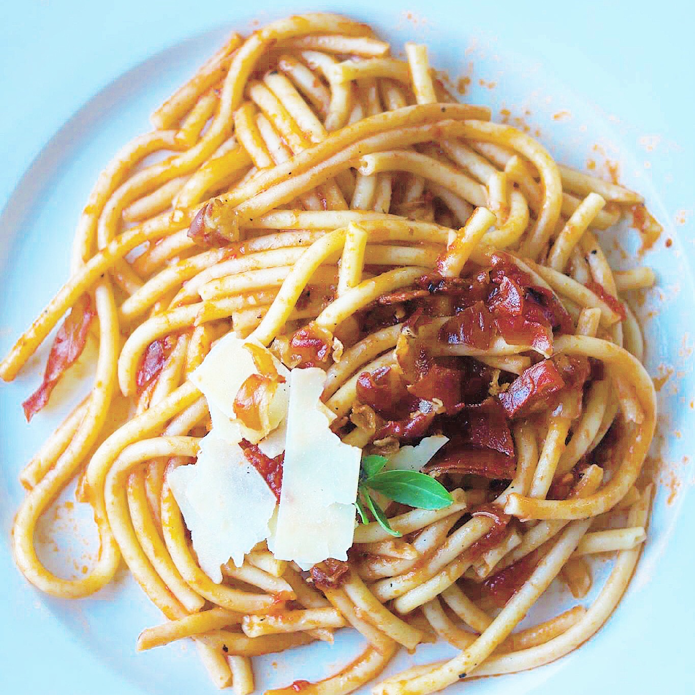 Simply Delicious - Bucatini All&amp;#39;Amatriciana