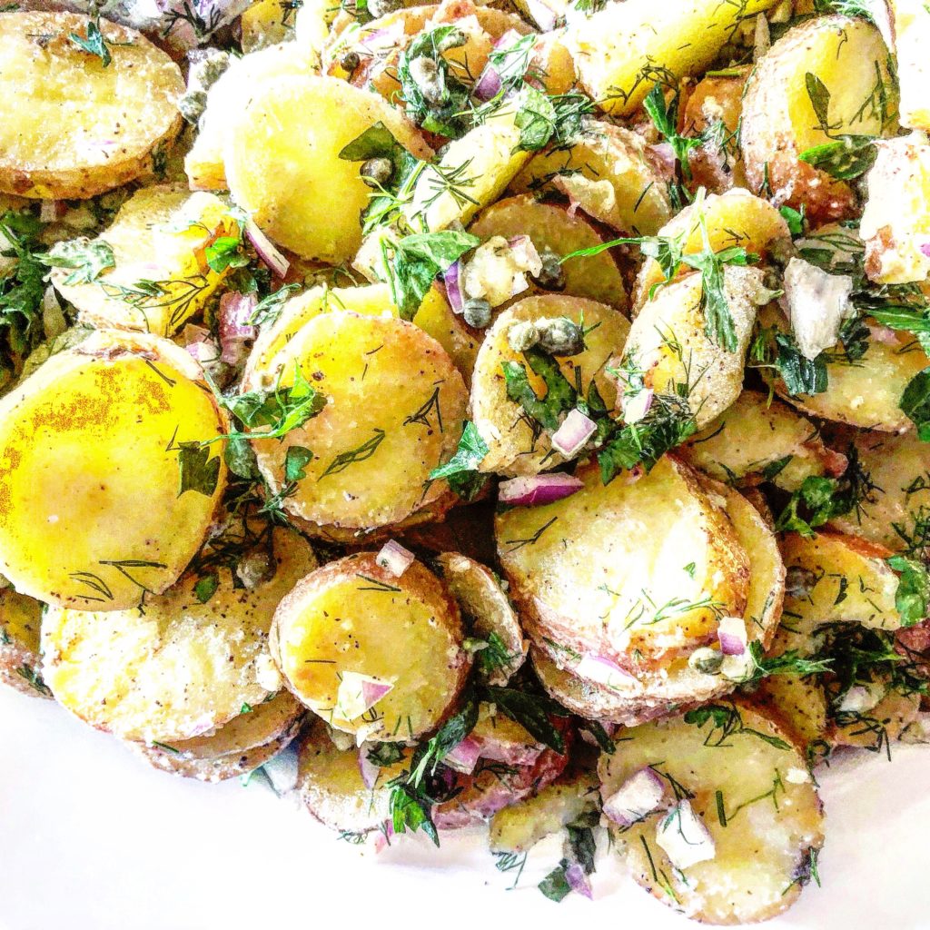 Mediterranean-Style Dijon Mustard Potato Salad