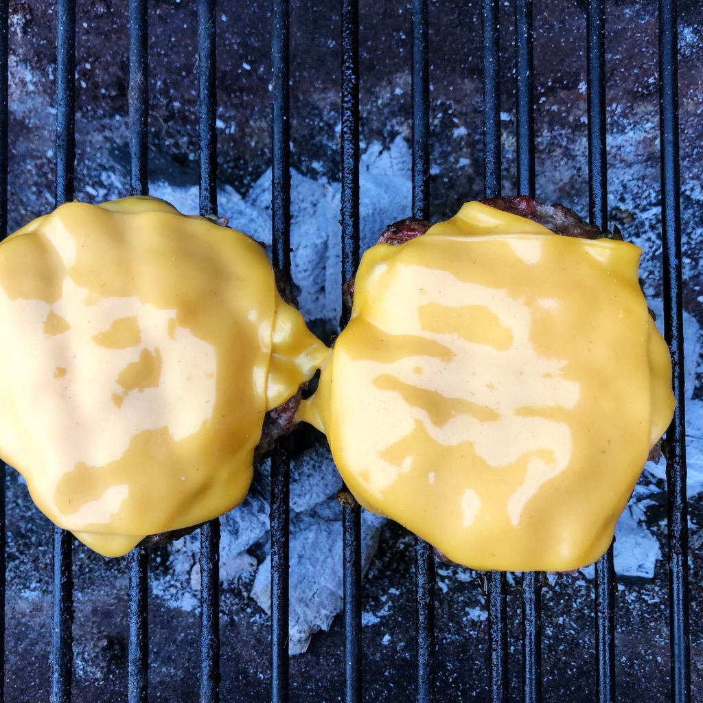 Grilled Bacon Cheeseburgers - Balcony Grilled