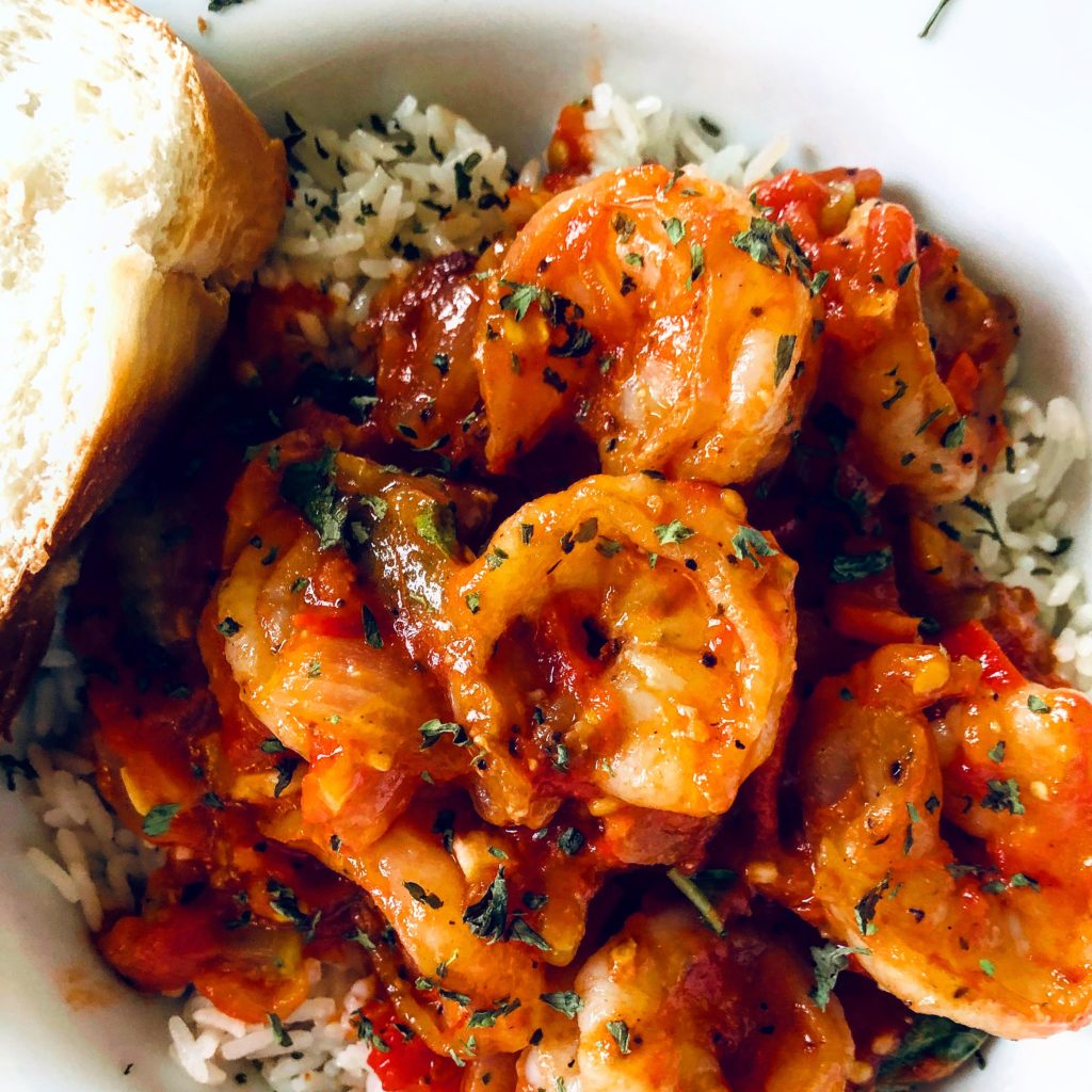Love this Fresh Tomato - Shrimp Creole with Louisiana White Rice – A ...