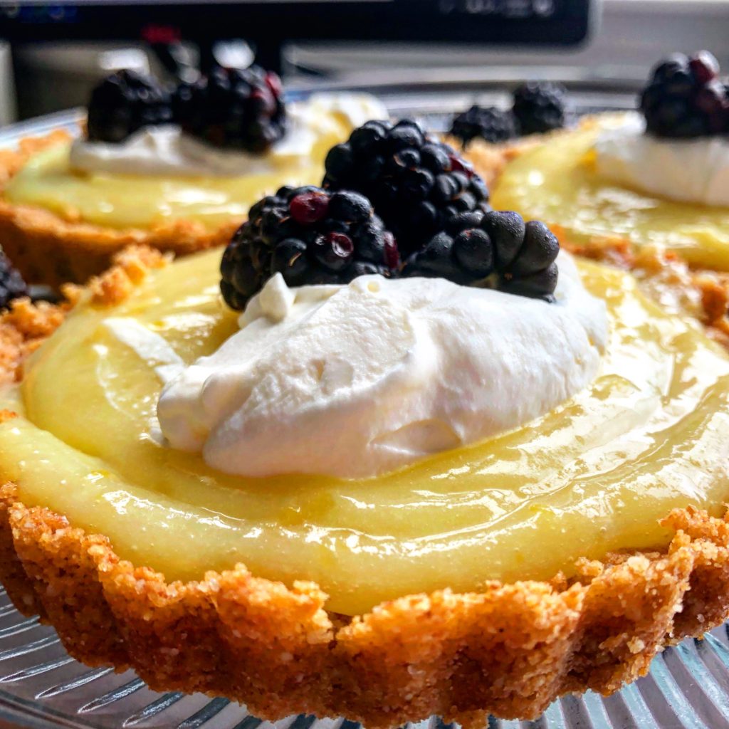 Lemon Curd and Strawberry Tart With A Sugar Cookie Cup Easy Peasy Meals