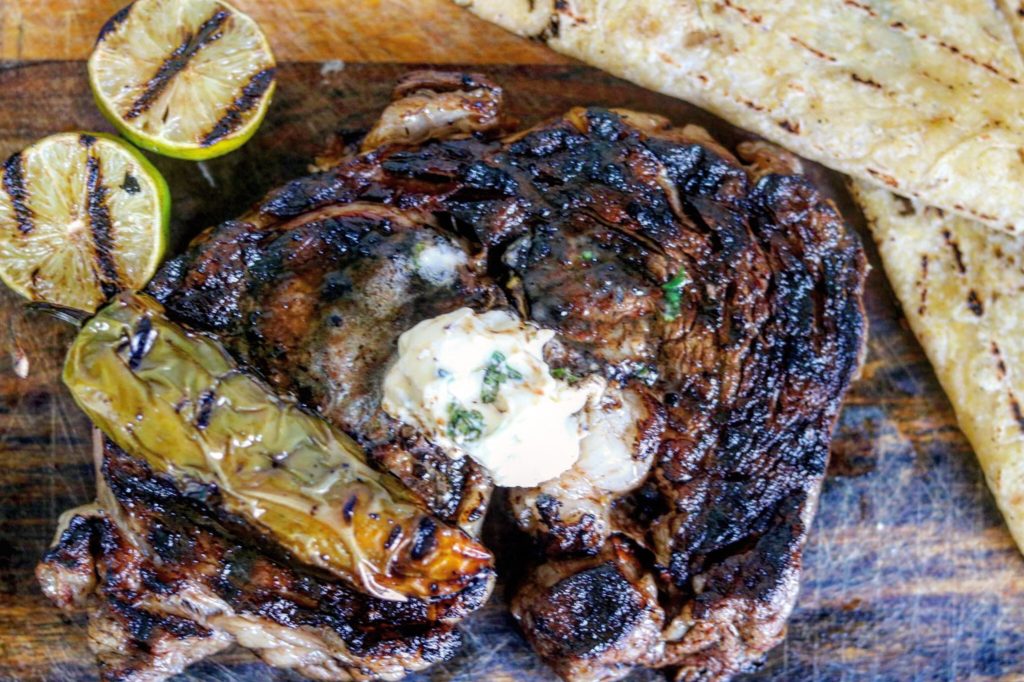 Simple Tender Grilled Chipotle Glazed Ribeye Steak The 2 Spoons 