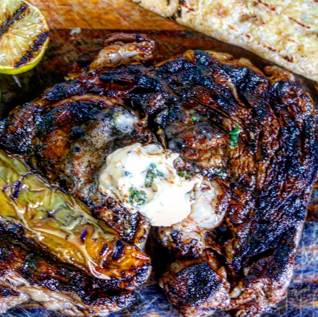 Chipotle Glazed Ribeye Steak