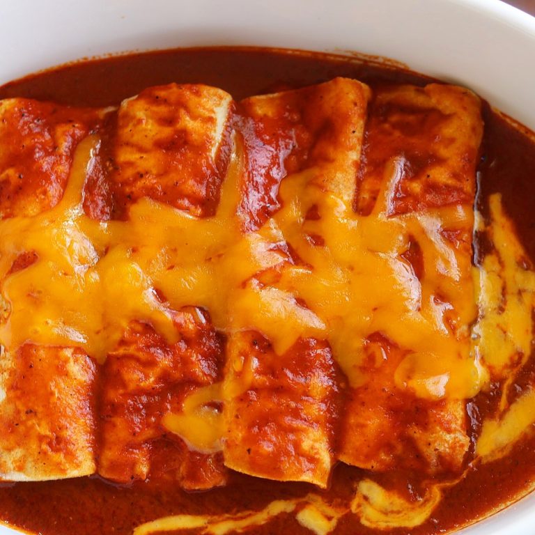 We Love New Mexico Hatch Red Chile Beef Enchiladas Too! – The 2 Spoons