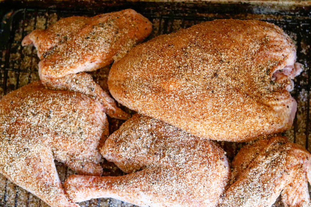 Dry Brined Roast Turkey