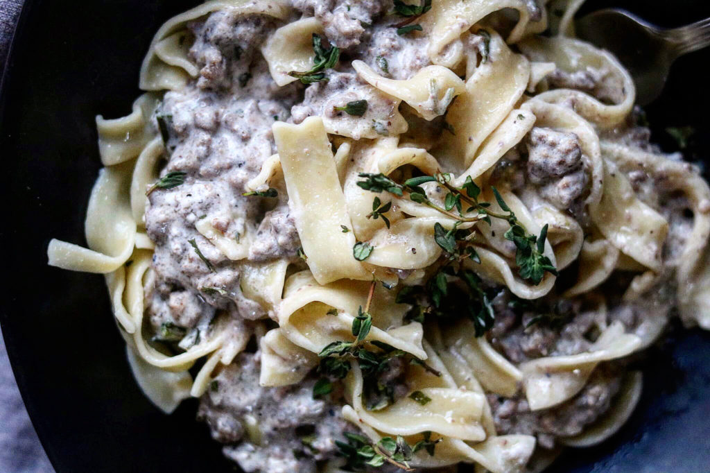 Hamburger Stroganoff