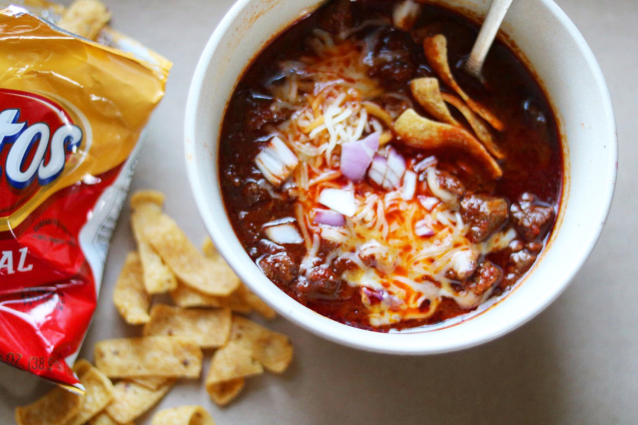 Instant Pot Chili (Texas-Style) - Striped Spatula