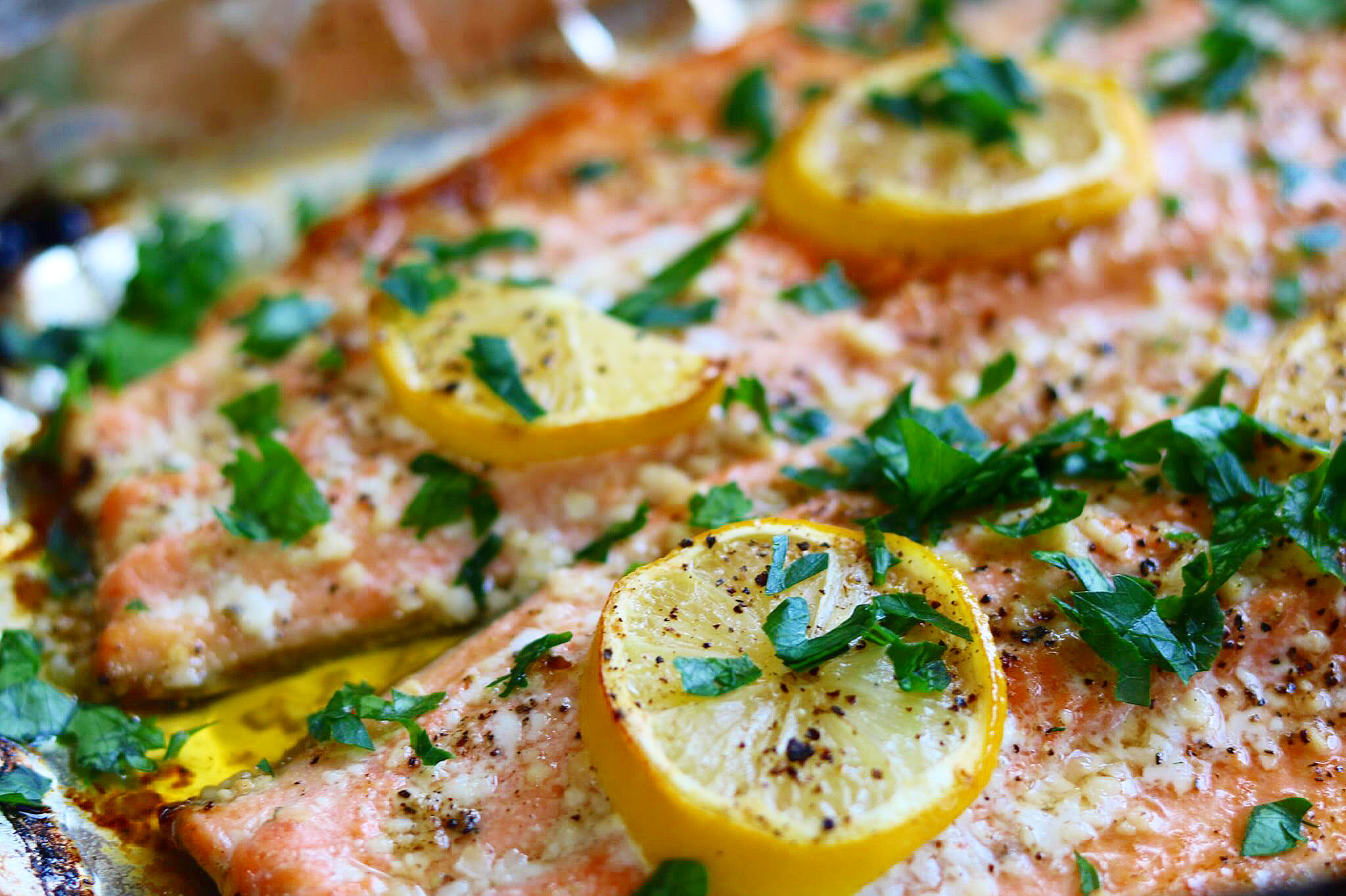 Easy Lemony Baked Steelhead Trout