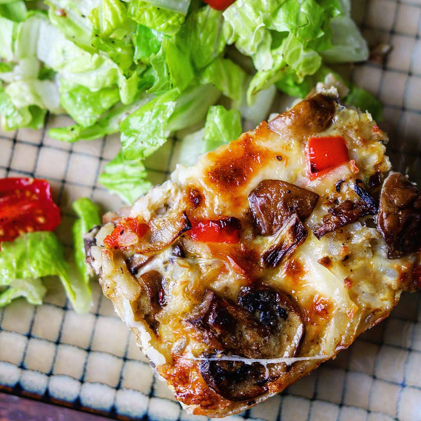 Easy - Sausage And Mushroom Breakfast Casserole For 2
