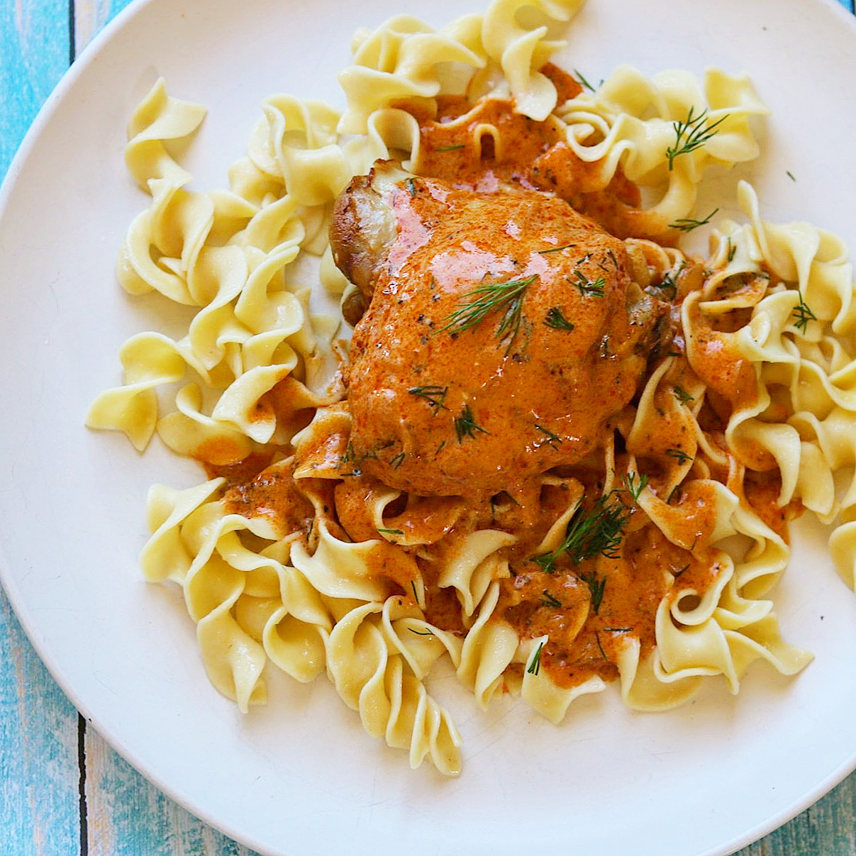 Delicious Chicken Paprikash, Fast Or Slow Cooking – The 2 Spoons