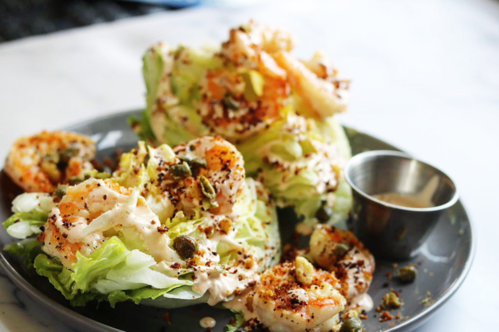 Shrimp Wedge Salad