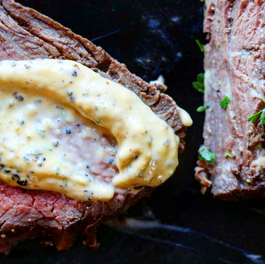 filet of beef with bernaise mayonnaise