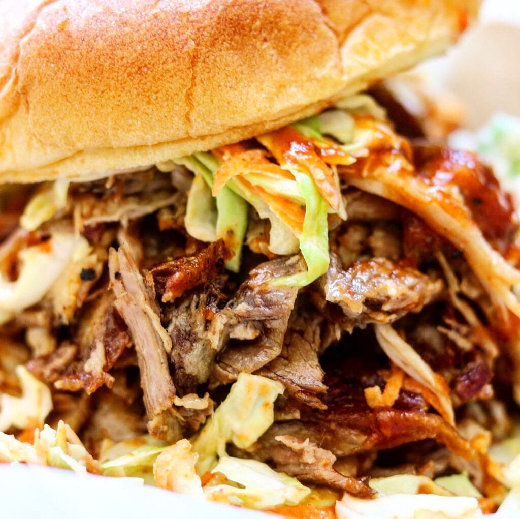 Best Texas Pulled Pork Sandwich.