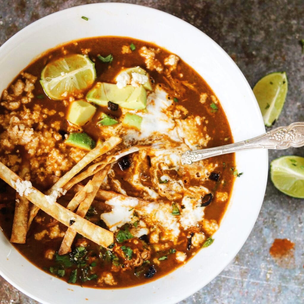 this. authentic mexican tortilla soup. – The 2 Spoons