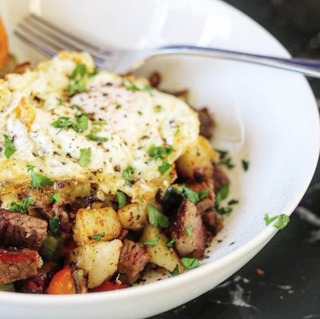 love this mesquite smoked brisket hash for breakfast. – A cook named ...