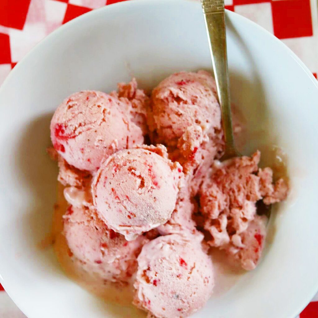Ben & Jerry's Recipe for Homemade Strawberry Ice Cream