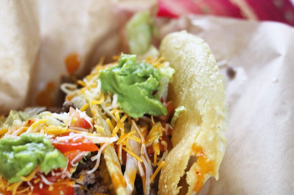 San Antonio Style Puffy Tacos