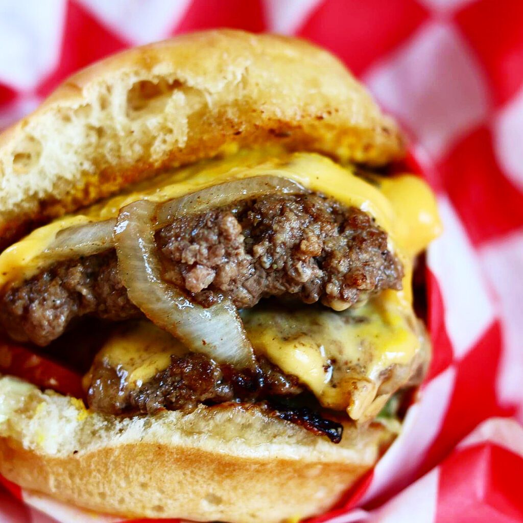 Double Meat, Double Cheese Smashburger