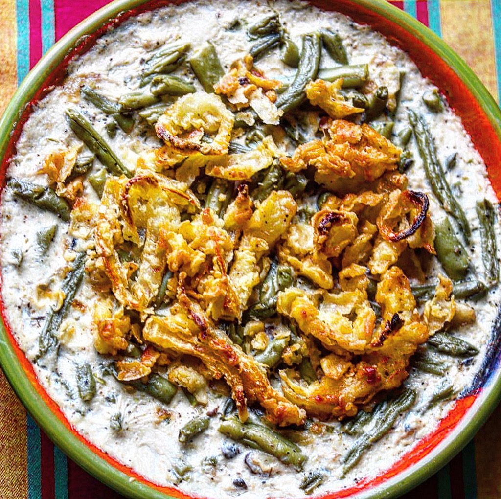 easy - must have classic green bean casserole with a twist. – The 2 Spoons
